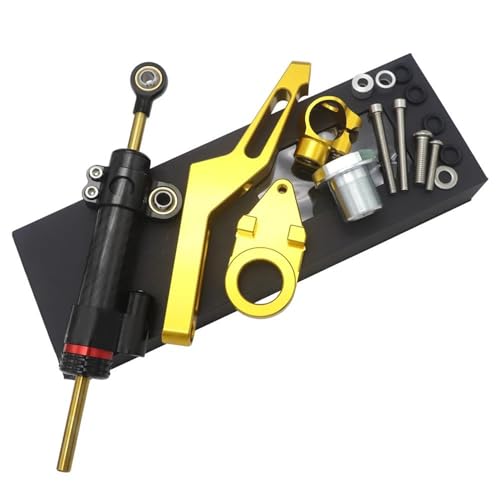 Amortisseur de direction réglable avec support de fixation pour Kawasaki ZX6R