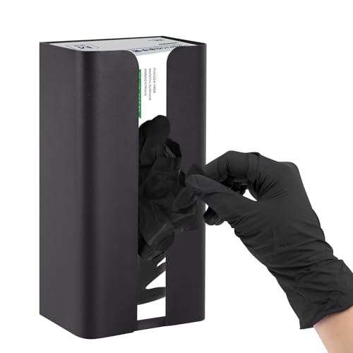 ECOSEAO - Magnetic Glove & Tissue Dispenser Holder - Holds Boxes of Gloves, Towels, Wipes, Tissues - Mount onto a Tool Box or in Garages, Workshops and Kitchens - -5%