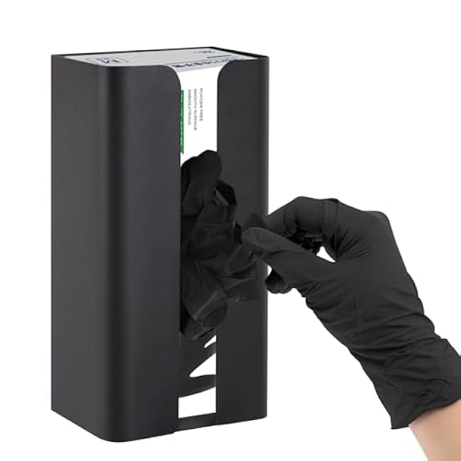 Magnetic Glove & Tissue Dispenser Holder - Holds Boxes of Gloves, Towels, Wipes, Tissues - Mount onto a Tool Box or in Garages, Workshops and Kitchens