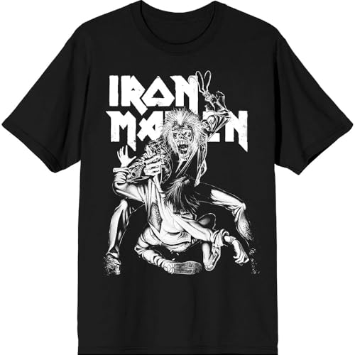 Iron Maiden No Prayer Claw Crop T Shirt Size S