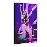 Exklusive Kunst, beliebte Sängerin, deutsche Schlager 