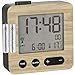 Produktbild TFA Dostmann 60.2545 Digitaler Funkwecker mit Innentemperatur (Holzoptik mit Batterien)