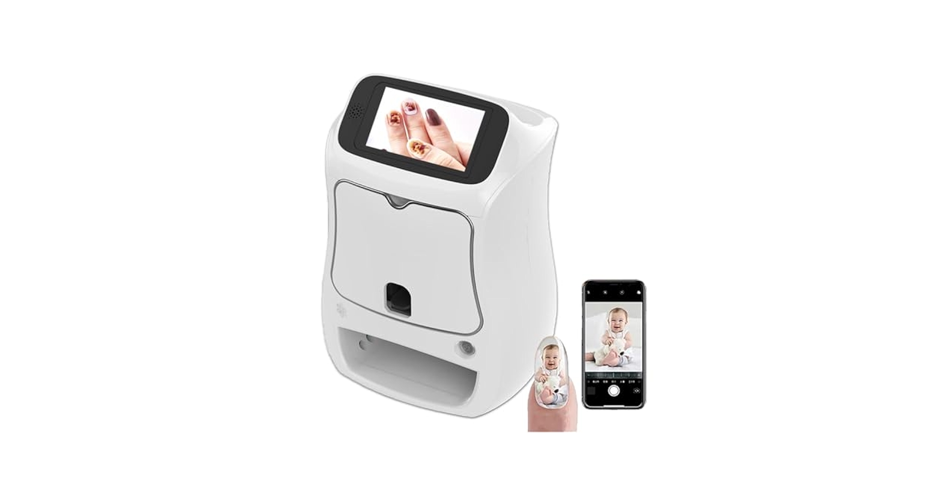 ネイルアート用品(筆など) ARGOFILE Nail care machine POP FILE Amazon.com: JINGEDD Automatic DIY Nail Art Printer Machine