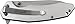 MTech USA MT-A1024A Spring Assist Folding Knife, Satin Silver Straight Edge Blade, American Flag Handle, 4.5-Inch Closed