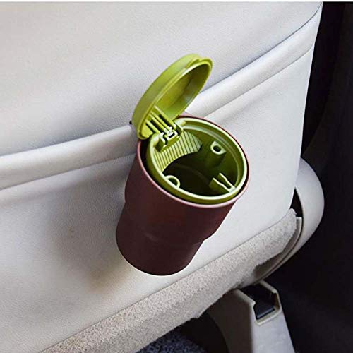 Portavasos para auto con gancho y soporte para botella color marrón miniatura 2