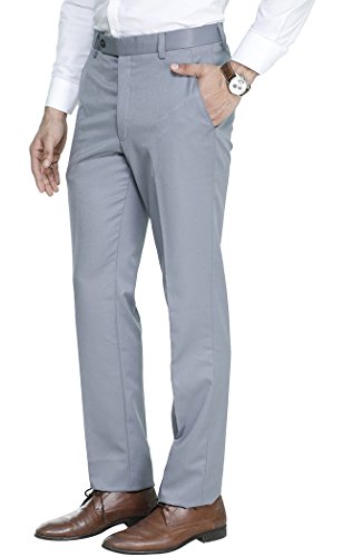 Image of MANQ Men's Slim Fit Formal Trouser