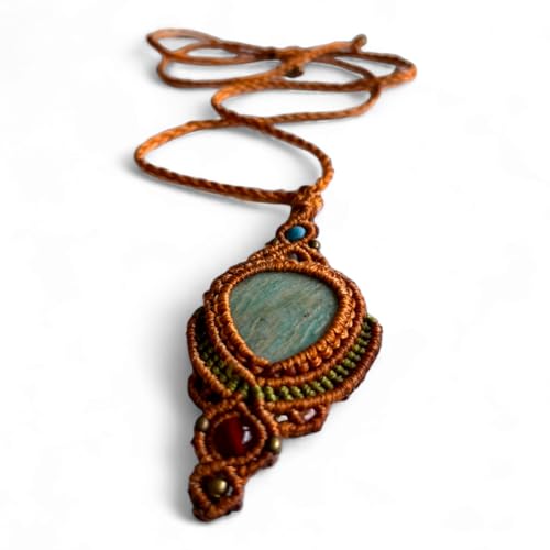 AYANA-Amazonite-Handmade-Macrame-Necklace-for-Women-Adjustable-Healing-Crystal-Pendant-Eco-Friendly-Handcrafted-Macrame-Jewelry-with-Ethically-Sourced-Gemstones-Womens-Tribal-Bohemian-Jewelry