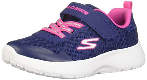 Skechers Dynamight Lead Runner, Zapatillas Niñas, Nvy, 34 EU