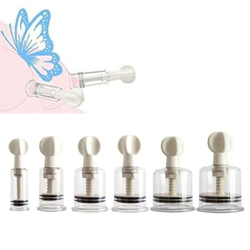 6 pièces de ventouse en silicone pour femmes, petits outils d'aspiration