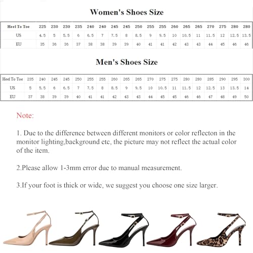 Women's Slingback High Heels Sexy Pointed Toe Ankle Strap Stiletto Heels Patent Pumps with Buckle Party Dress Shoes3