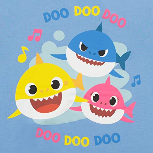 Pinkfong Boys' T-Shirt Baby Shark Blue 2T2