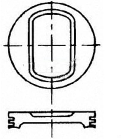 Replacement Piston Set Compatible with 1994-2002 Dodge Ram 3500