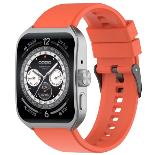 Correas de silicona para smartwatch EarlySincere T93 pack x5 miniatura 2