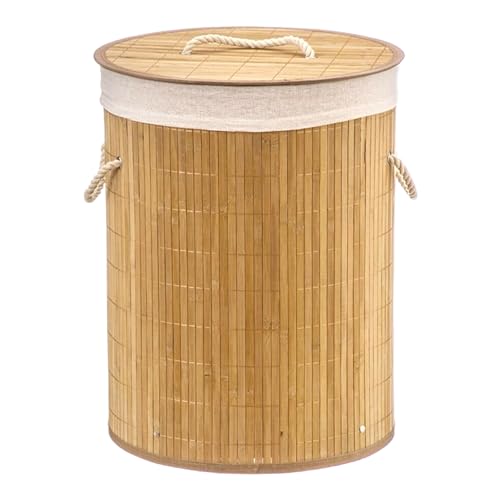 Cesto De Ropa Sucia Plegable 3 Compartimientos Organizador Color Neutro