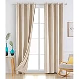Photo Gallery sl rosy (beige tenda in velluto termiche isolanti oscuranti resistente e morbido 140x290 cm (larghezza x altezza) Photo Gallery sl rosy (beige tenda in velluto termiche isolanti oscuranti resistente e morbido 140x290 cm (larghezza x altezza)