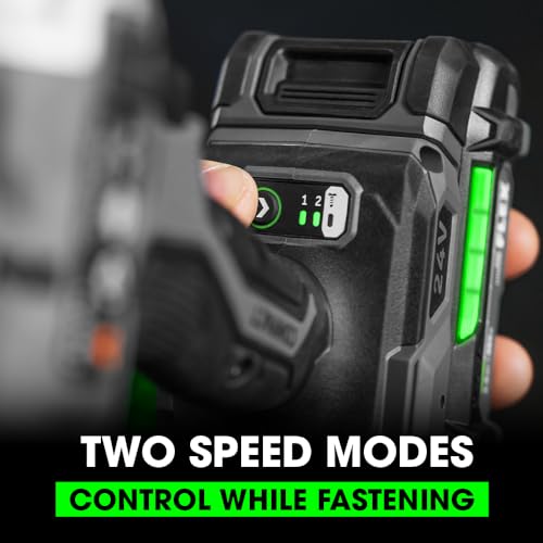 Image of FLEX 24V Brushless Cordless 1 /4-Inch Hex Compact Impact Driver Self-Tapping Screw Mode Kit with 2.5Ah Lithium Battery and 160W Fast Charger - FX1331-1A