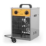 Large Gamme d'applications : les chauffages de chantier conviennent aux terrasses, garages, chantiers de construction, étals de marché, ateliers, jardins, sous-sols, chauffage agricole , etc.