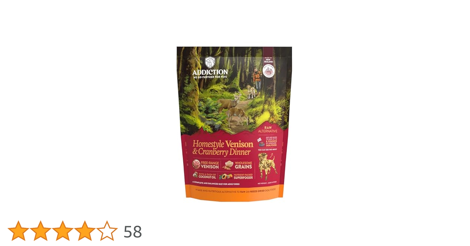 アディクション ホームスタイルベニソン＆クランベリーディナー Amazon.co.jp: アディクション ホームスタイルベニソン