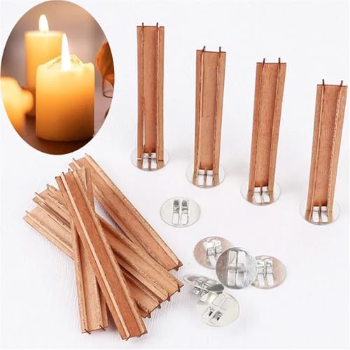 Mechas de Madera para Velas 30 unidades 19x130 mm miniatura 4