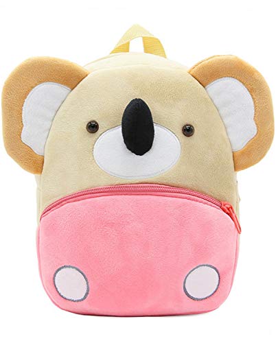 Image of blue tree Cute Boy's and Girl's Plush Bag Medium Quality Full Embroidery Designs Mini Travel Backpack Mango (Mango-Koala)