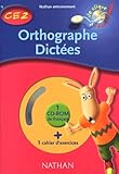  Orthographe Dictees Ce2. Avec Cd-Rom