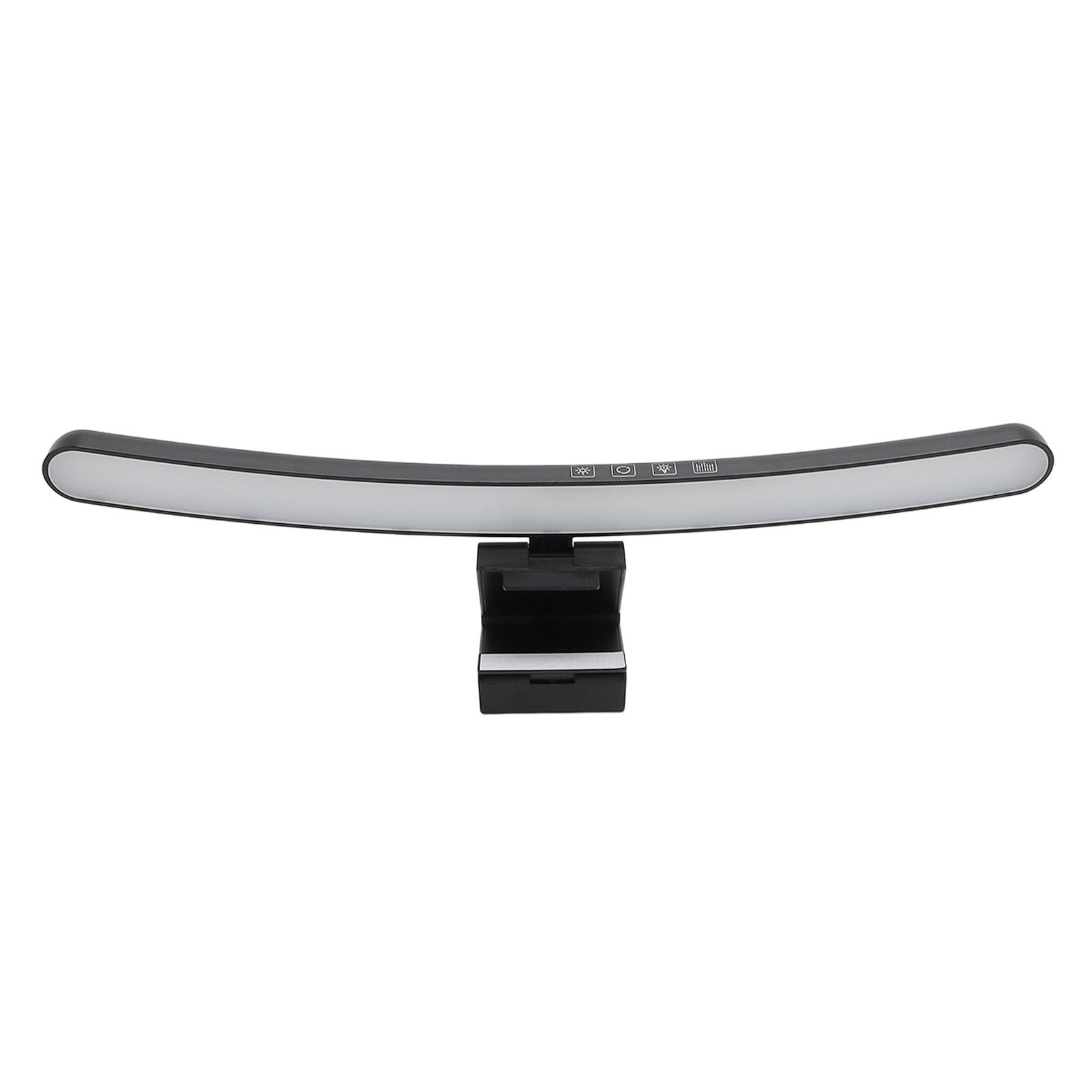 Barre Lumineuse D'ordinateur Réglable RVB à intensité Variable pour les Jeux et L'usage Domestique, Noire, Alimentée par USB, 15,67 X 5,16 X 3,43 Pouces