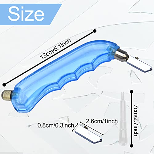 Htinxed HOAA-226 2 Pack Pistol Grip Oil Feed Glass Cutter thumb #3