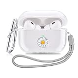 MOFREE Compatible with AirPods Pro 2 Case Clear, Soft TPU Airpods Pro 2nd Generation Case with Lanya