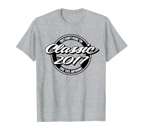 7 Jahre alt: Oldtimer 2017 7. Geburtstag T-Shirt 7 Jahre alt: Oldtimer 2017 7. Geburtstag T-Shirt
