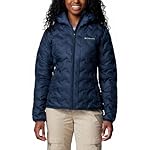 Columbia Delta Ridge Down Hooded Jacket, Chaqueta ...: Chaqueta de plumón con capucha para mujer, resistente al agua, Ideal para los frescos meses de invierno La tecnología reflectante Omni-Heat y Heat Seal de la chaqueta ofrece un mejor aislamiento para mantener el calor incluso en los días más fríos Lo...