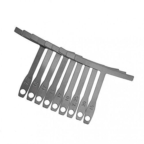 AST Works Understring Radius Gauge For Guitar Bass Radius Gauge Saddles