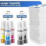 Xcinkjet-522-Ink-Refill-Bottles-for-Ecotank-ET-2800-ET-2720-ET-2803-ET-4800-ET-2760-ET-2800-ET-4700-T522-Eco-Tank-Printer-2BK-C-M-Y