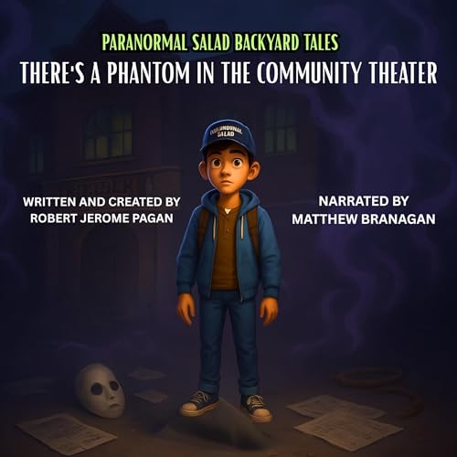 Page de couverture de There's a Phantom in the Community Theater