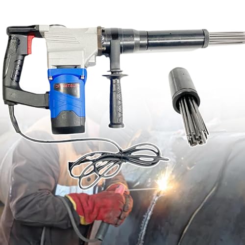 Scrostatore Elettrico Ad Aghi, Strumento Di Pulizia Per La Rimozione Della Ruggine, Scrostatore Elettrico Ad Aghi Da 1100 W, Scrostatore Ad Aghi Di Livello Industriale, Per La Rimozione,110v
