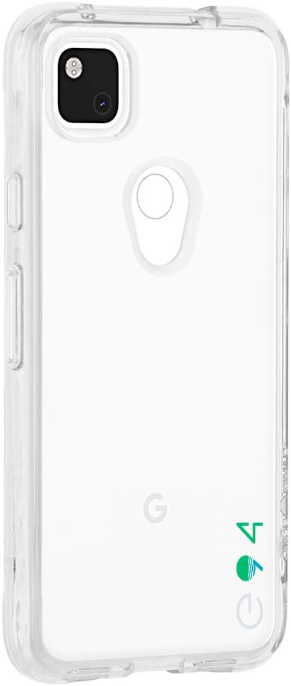 Case- Mate - Google Pixel 4a Case - 5.8" - ECO94 ECO Clear - Plant Based Eco Friendly Material - Clear