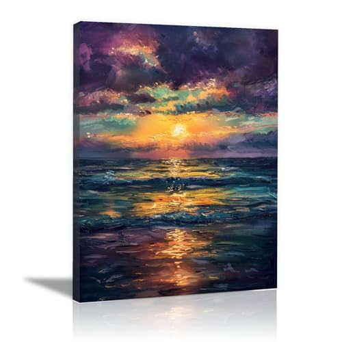 Impression sur toile coucher de soleil pour une ambiance sereine chez soi