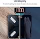 Etekcity Bluetooth Körperfettwaage, Personenwaage digital mit Intelligenten APP für Körpergewicht, Fett, BMI, Muskelmasse, Wasser, Protein usw, 28st/180kg/400lb, Einschließlich Batterien, Schwarz
