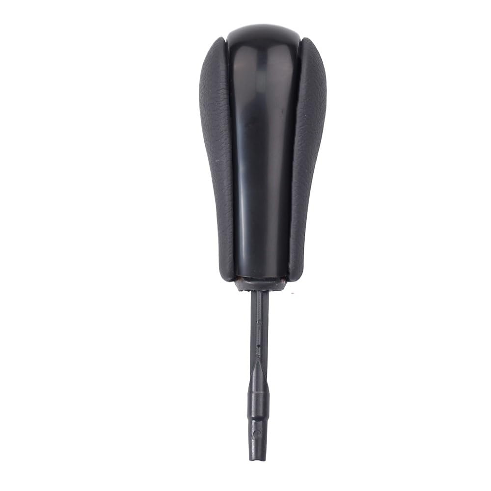 Wxnlbb Black-Short Car Accessories Automatic At Shift Gear Knob Compatible With Bmw E81 E82 E87 E90 E91 E92 E93 E36 E46 E39 E38 E53 E83 E60 E61(Black-Short)