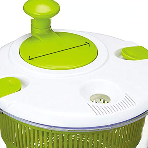 Spinner de Salada Grande e Guardião - 5L Spinner de Alface Secador de Máquina de Lavar Vegetais