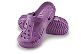 ESTRO Zuecos Sanitarios Mujer Goma - Unisexo Zapatillas Casa Verano Hombre Zuecos Mujer Goma Ligero A78 (40, Violeta)