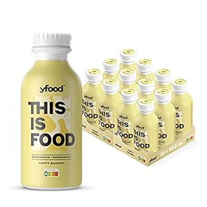 yfood | kant-en-klare drinkmaaltijd | THIS IS FOOD drink | 34 g proteïne, 26 vitamines en mineralen (12 x 500 ml)