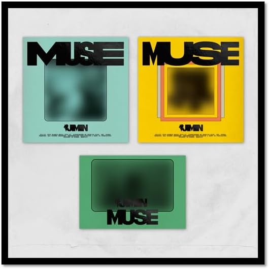 BTS JIMIN MUSE 2nd Solo Album Standard 2 Ver + Weverse Albms Ver Set (via DHL Express)