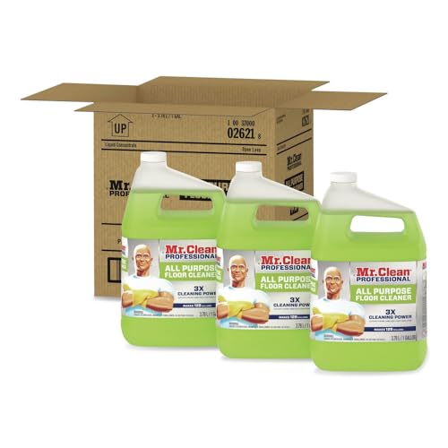 Mr. Clean 2621 Low-Suds Finished Floor Cleaner - 3 / CS