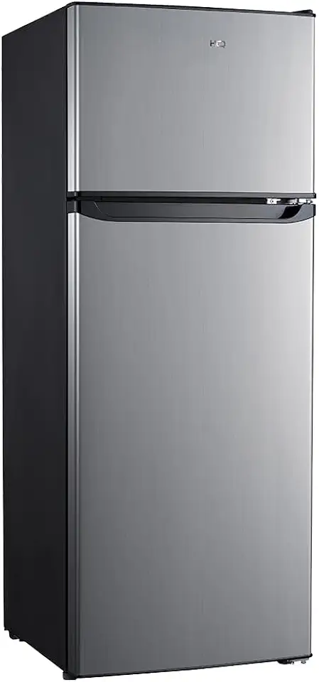 Geladeira Refrigerador HQ Defrost 230 Litros Preto/Inox HQ-230RDF 220V