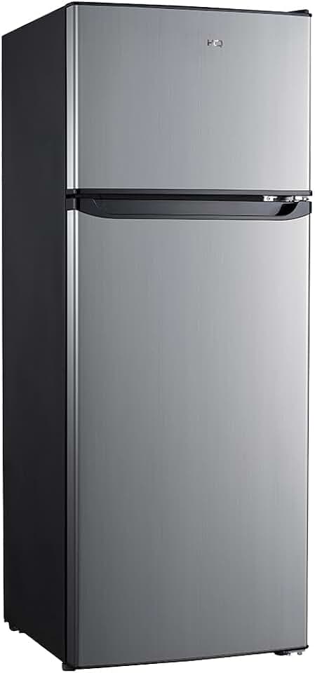 Geladeira Refrigerador HQ Defrost 230 Litros Preto/Inox HQ-230RDF 220V