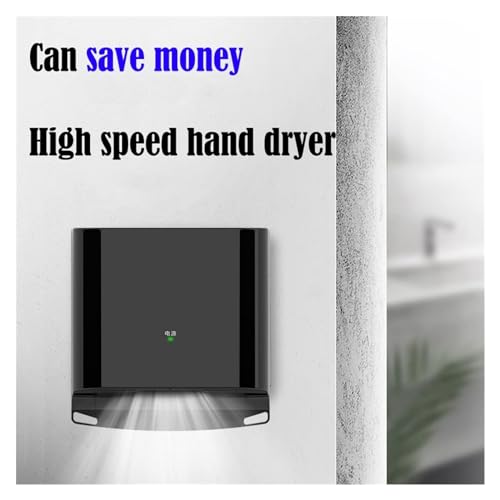 Sèche-mains automatique à induction avec souffle d'air en 1 seconde