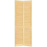 Kimberly Bay Bi-fold Closet Door, Louver Louver Plantation (28x80)