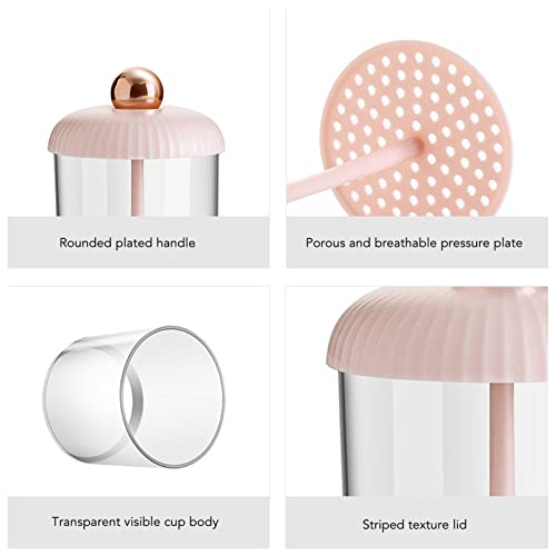 Gientan Limpador Facial Copo De Espuma Rápida Espuma Portátil Economizar Esforço Transparente Poroso