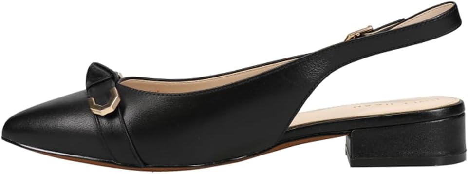 Cole Haan Women's Menlo Skimmer Pump, Black Leather, 8
