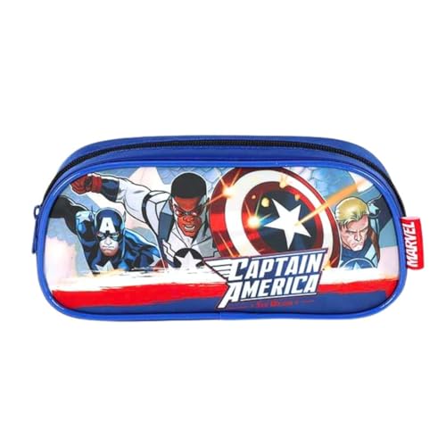 ESTOJO ESCOLAR LUXCEL AVENGERS AZUL EI42334AG